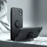  SILIKONSKA RING maska za SAMSUNG Galaxy A13 4G crna | shoptok.hr