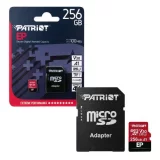 Patriot kartica 256GB microSDXC UHS-3 , pisanje 80MBs , branje 100MBs + SD adapter