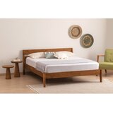 Kalune Design Postelja iz masivne smreke z letvenim dnom 90x200 cm v naravni barvi/temno rjava Venus – | Shoptok.si