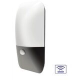  Stenska svetilka pirus-wl s senzorjem - 10W, toplo bela, 850LM, IP54, antracit Cene