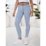DStreet Damskie jeansy skinny BLUEVIBE niebieskie | Shoptok.si