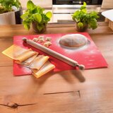 Imperia Silikonska podlaga za valjanje + valjar Foglio Chef 60x40cm / silikon, les, (5000200054) | Shoptok.si