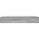  Krevet s prostorom za pohranu Siva Sonoma 90x200 cm | shoptok.hr