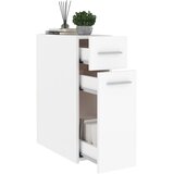 Ormarić za lijekove bijeli 20 x 45,5 x 60 cm konstruirano drvo | shoptok.hr