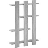  Zidna polica Siva Sonoma 61 x 13 5 x 88 cm Konstruirano drvo - Siva Sonoma 61 x 13 5 x 88 cm | shoptok.hr