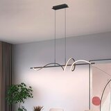 Lesnina XXXL VISEČA NIHALNA LED-SVETILKA TWIST 1500 lm 4000 K | Shoptok.si