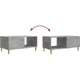  Kava Stol Betonska siva 90 x 50 x 40 cm Konstruirano drvo | shoptok.hr