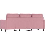  Kavč trosed roza 180 cm žamet | Shoptok.si