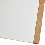 MID.YOU PISALNA MIZA les, leseni material bela, barve hrasta | Shoptok.si