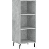  Visoka komoda siva betona 34,5x34x180 cm od konstruiranog drva | shoptok.hr