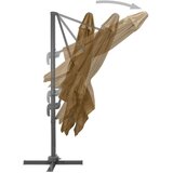  Konzolni suncobran s aluminijskom šipkom 300 x 300 cm bež | shoptok.hr