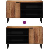 TV Jedinice s policom Čvrsto drvo akacije 80 x 31,5 x 46 cm | shoptok.hr