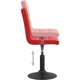 vidaXL Vrtljivi jedilni stoli 2 kosa vinsko rdeč žamet, (20947156) | Shoptok.si