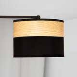  plafonski luster alba 3xE27/15W/230V, prečnik 66 cm, crna/braon | Eponuda.com