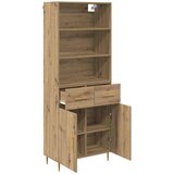  Highboard Umjetnički hrast 69,5 x 34 x 180 cm Konstruirano drvo | shoptok.hr