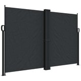  Bočna tenda na uvlačenje crna 160 x 1000 cm | shoptok.hr