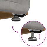  Stolica Svijetlo siva Svileni i Fino Radeći Drvo - Svjetlosiva 40 cm Baršun | shoptok.hr