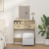  Toaletni stol Sonoma hrast 79 x 41 x 140 cm Konstruirano drvo | shoptok.hr