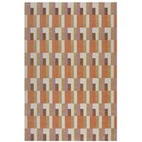 Flair Rugs oranžna/v naravni barvi preproga 120x170 cm riley block geo – Cene