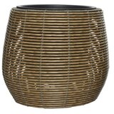 STIL PVC pletena tegla Jolie svijetlo smeđa 45x45x40cm Cijene