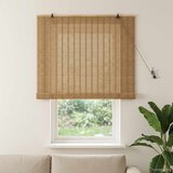 Rolo zavjesa Prirodna i smeđa 130 x 160 cm Bambus Cijene