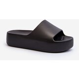 Boto FB3 Women's Black Thick Sole Slides Oreithano | Shoptok.si