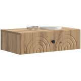 Stolna montirana na zid Hrast artisan 59 x 34,5 x 17 cm | shoptok.hr
