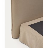 Kave Home Smeđe-sivi tapecirani bračni krevet 160x200 cm Jaira – | shoptok.hr