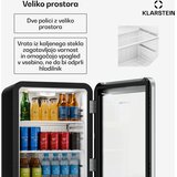 Klarstein Audrey Evo hladnjak za pića | 64 x 47,5 cm | LED unutarnja rasvjeta | 85 W | 42 dB | shoptok.hr