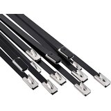  Veza za kabel 12 kom. 4,6 x 450 mm Crna | shoptok.hr