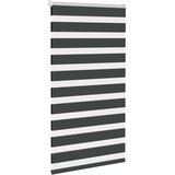 vidaXL idaXL Zebra senčilo črna 70x150 cm tkanina širina 65,9 cm poliester | Shoptok.si