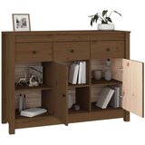 vidaXL komoda smeđa boja meda 100x35x74 cm od masivne borovine | shoptok.hr