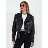DStreet Kurtka skórzana damska PALIGOR czarna | shoptok.hr