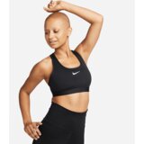 Nike Swoosh Padded Women's Bra, Black/White - L, (20764414) | Shoptok.si