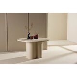 Venture Home Olivia klub stolić ⌀80 cm, bež Slike