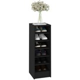 vidaXL ormarić za cipele crni 31,5 x 35 x 90 cm od iverice | shoptok.hr