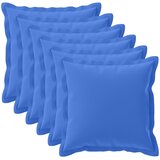  Presvlaka za jastuk 6 kom. HOUTEN Kraljevsko plava 70 x 70 cm | shoptok.hr