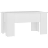 Stolić za kavu bijeli 79 x 49 x 41 cm od konstruiranog drva | Shoptok.si