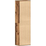 Ormarić za cipele staro drvo 54x34x183 cm konstruirano drvo | shoptok.hr