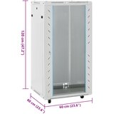  Komunikacijski ormarić 22U pomični 19 " IP20 60 x 60 x 120 cm | shoptok.hr