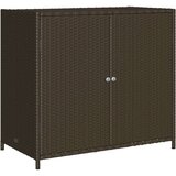  Vrtni ormarić za pohranu smeđi 83 x 45 x 76 cm od poliratana | shoptok.hr