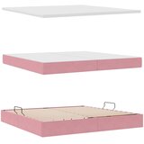  s od storage s uzglavljem Ružičasta 200 x 200 cm Baršun | shoptok.hr