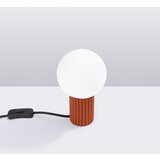 Sollux Narančasta stolna lampa sa staklenim sjenilom (visina 19 cm) Orbital – | shoptok.hr
