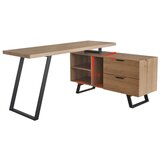 Mömax Kotna Pisalna Miza Carmelo Ii | Shoptok.si