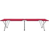  Sklopivi kamperski krevet Crvena 194 x 62,5 x 42,5 cm | shoptok.hr