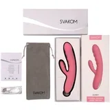 Avery Powerful Thrusting Vibrator Strawberry Pink