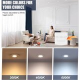 CLOKSH Zatemnljiv LED vgradni reflektor s 3 barvnimi temparaturami - komplet 6 kosov | Shoptok.si
