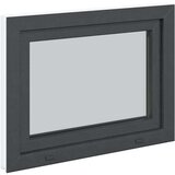  Kletno okno "RISOR" 80x50 cm vrtljivo-nagibno DIN desno antracitno | Shoptok.si