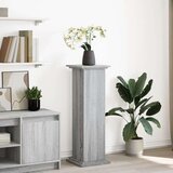 vidaXL Stojalo za shranjevanje siva sonoma 31x30x90 cm inženirski les | Shoptok.si