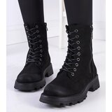 Gemre Black hiking boots Worcester | shoptok.hr